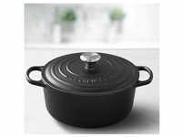 Le Creuset Signature Bräter rund, 20 cm, ofenrot, Emaille hell 21177200902430