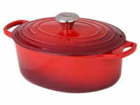 Le Creuset Signature Bräter oval 29 cm kirschrot, Emaille hell 24147261933