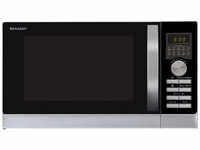 Sharp Home Appliances Sharp Mikrowelle R843INW mit Grill 25l 900W black R-843INW