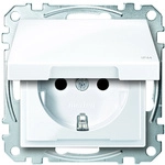 Merten MEG2314-0414 SCHUKO m. Kld., IP44, anthr