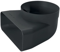 Neff Z861SI1, Neff Z861SI1 Flachkanal Adapterrohrst&uuml;ck rund auf flach