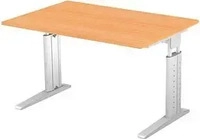 Hammerbacher US12/6/S, Hammerbacher Schreibtisch Serie US12/S C-Fu&szlig; Arbeitsh&ouml;he