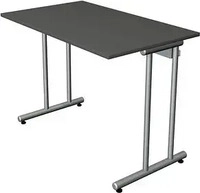 Kerkmann 11187713, Kerkmann Kerkman Smart office C-Fu&szlig; Gestell Silber feste...