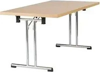 Hammerbacher KL16/6/C, Hammerbacher Klapptisch KL16 (BxTxH)160x80x73,5cm Gestell