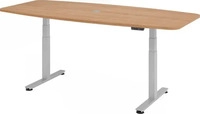 Hammerbacher XDSM22/N/S, Hammerbacher Konferenztisch XDSM22 (BxT) 220x103/83cm Memory