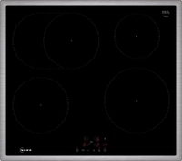 Neff T56SBF1L0 Induktionskochfeld 60cm TouchControl Br&auml;terzone Edelstahlrahmen