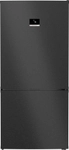 Bosch KGP86AXB0N Stand K&uuml;hl-Gefrier-Kombi Black Inox Antifingerprint LED...