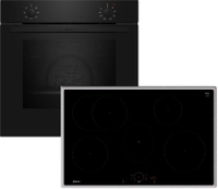 Neff BX18IB (B1DCA0AK0,T58SHF1L0) Backofenset 5Heizarten Induktionskochfeld 80cm