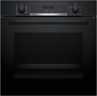 Bosch HBA574BB3 Backofen 60cm Schwarz Pyrolyse 7Heizarten AutoPilot10 LED-Display