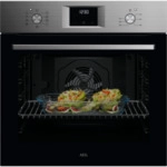 AEG NBU5A20SM Backofen 60cm Edelstahl 8Heizarten TimerDisplay TouchBedienung