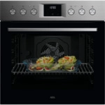 AEG OU5AE20SM Einbau-Herd kochfeldgebunden 60cm Edelstahl AntifingerPrint...