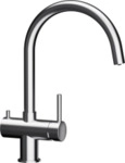 Schock ARES Edelstahl (561000EDM) Festauslauf, Hochdruck, Trinkwasser, 360...
