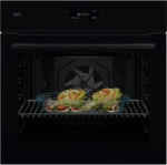 AEG NBE7P60SB Backofen 60cm Schwarz SteamCrisp Pyrolyse 17Heizarten Kochassistent