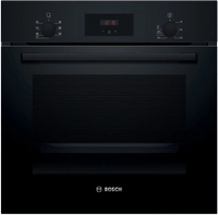 Bosch HBF133BA1 Backofen 60cm Schwarz 5Heizarten LED-Display EcoCleanDirect