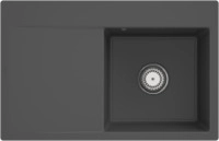 Villeroy & Boch 33472Fi4 Subway Style 45 Flat Graphite Keramik Excenter Sp&uuml;le