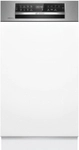 Bosch SPI6EMS21E Geschirrsp&uuml;ler integrierbar 45cm Edelstahl HomeConnect DuoPower