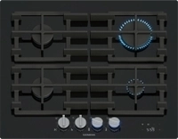 Siemens ER6A6PH40 Gaskochfeld 60cm Hartglas stepFlame cookConnect HomeConnect
