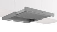 Bosch DFL063W57 Flachschirmhaube 60cm silbermetallic LED-Beleuchtung