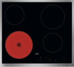 AEG NRN64A00XB Glaskeramikkochfeld autark 60cm TouchControl Edelstahlrahmen