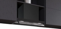Siemens LJ65BCC60 Integrierte Designhaube 60cm Mattschwarz LED-Beleuchtung