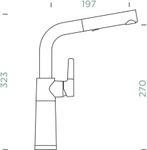 Schock SC-540 Ivy (557120IVY) Hochdruck Schlauchbrause