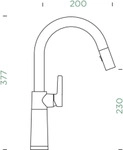 Schock SC-520 Berry (555120BRY) Hochdruck Schlauchbrause