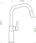 Schock SC-530 Ivy (556120IVY) Hochdruck Schlauchbrause