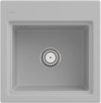Villeroy & Boch 335502SM Subway Style 50 S Steam Keramik Excenterbet&auml;tigung Sp&uuml;le