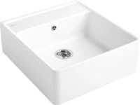 Villeroy & Boch 632062R1 Sp&uuml;lstein Einzelbecken Wei&szlig; Alpin Keramiksp&uuml;le