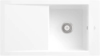 Villeroy & Boch 33071FR1 Timeline 50 flat Wei&szlig; Alpin Keramiksp&uuml;le Handbet&auml;tigung