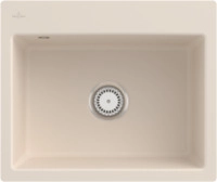Villeroy & Boch 33091FFU Subway 60 S flat Ivory Keramiksp&uuml;le Handbet&auml;tigung