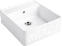 Villeroy & Boch 632062KT Sp&uuml;lstein Einzelbecken White Pearl Keramiksp&uuml;le