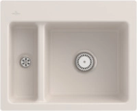 Villeroy & Boch 67801FKR Subway 60 XM flat Crema Keramiksp&uuml;le Handbet&auml;tigung