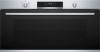 Bosch VBC5580S0 Backofen 90 cm breit LCD-Display 10 Heizarten Teleskopauszug...