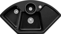 Villeroy & Boch 670802J0 Solo Eck Chromite Keramiksp&uuml;le Excenterbet&auml;tigung