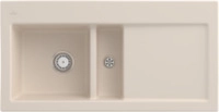Villeroy & Boch 677001FU Subway 60 Ivory Keramiksp&uuml;le Handbet&auml;tigung Einbausp&uuml;le