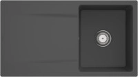 Villeroy & Boch 33351Fi4 Siluet 50 flat Graphite Keramiksp&uuml;le Handbet&auml;tigung