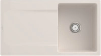 Villeroy & Boch 33351FKR Siluet 50 flat Crema Keramiksp&uuml;le Handbet&auml;tigung