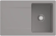 Villeroy & Boch 333401KD Siluet 45 Fossil Keramiksp&uuml;le Handbet&auml;tigung Einbausp&uuml;le