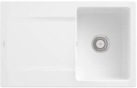 Villeroy & Boch 333401KG Siluet 45 Snow White Keramiksp&uuml;le Handbet&auml;tigung