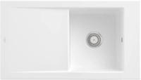Villeroy & Boch 330701RW Timeline 50 Stone White Keramiksp&uuml;le Handbet&auml;tigung