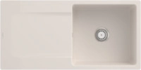 Villeroy & Boch 33361FKR Siluet 60 flat Crema Keramiksp&uuml;le Handbet&auml;tigung
