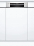 Bosch SPI2IKS10E Geschirrsp&uuml;ler integrierbar 45 cm Edelstahl HomeConnect 48dB