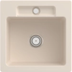Villeroy & Boch 334502FU Siluet 50 S Ivory Keramiksp&uuml;le Excenterbet&auml;tigung