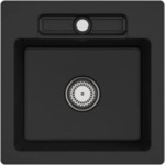 Villeroy & Boch 334501J0 Siluet 50 S Chromite Keramiksp&uuml;le Handbet&auml;tigung