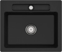 Villeroy & Boch 334601J0 Siluet 60 S Chromite Keramiksp&uuml;le Handbet&auml;tigung