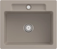 Villeroy & Boch 334601AM Siluet 60 S Almond Keramiksp&uuml;le Handbet&auml;tigung