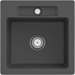 Villeroy & Boch 334501i4 Siluet 50 S Graphite Keramiksp&uuml;le Handbet&auml;tigung