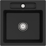 Villeroy & Boch 33451FJ0 Siluet 50 S flat Chromite Keramiksp&uuml;le Handbet&auml;tigung
