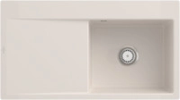Villeroy & Boch 33511FKR Subway Style 50 Flat Crema Keramiksp&uuml;le Handbet&auml;tigung
